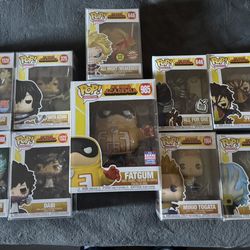 My Hero Academia Funko Pops