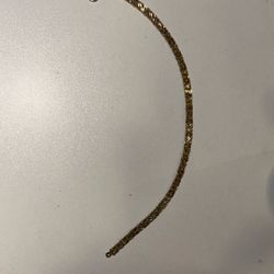 10k Gold Nuggets Bracelet 