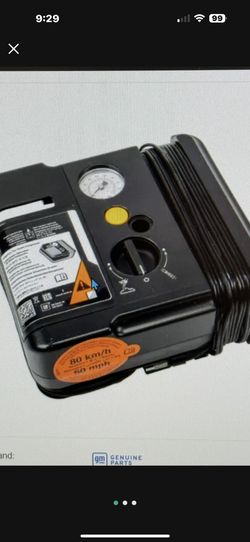 20 10–15 Malibu Oem Emergency Flat Tire 12 V Air Compressor (No SEALANT )