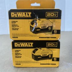 Dewalt 20V 6AH battery