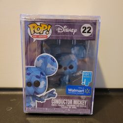 Funko Pop Disney Conductor Mickey Walmart Exclusive Art Series #22