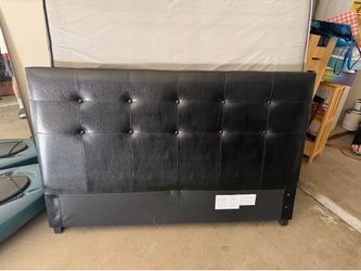 Queen head board and Mattress