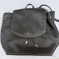 Black Kate Spade Backpack