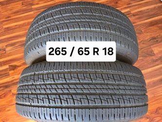 265 / 65 R 18 (2) TIRES ADVANTA