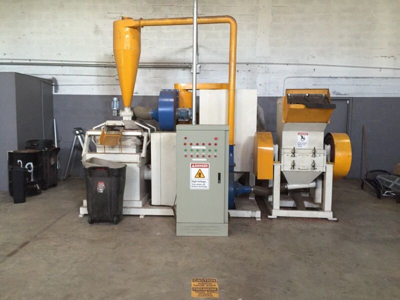 AMS 600 Scrap Wire copper granulator