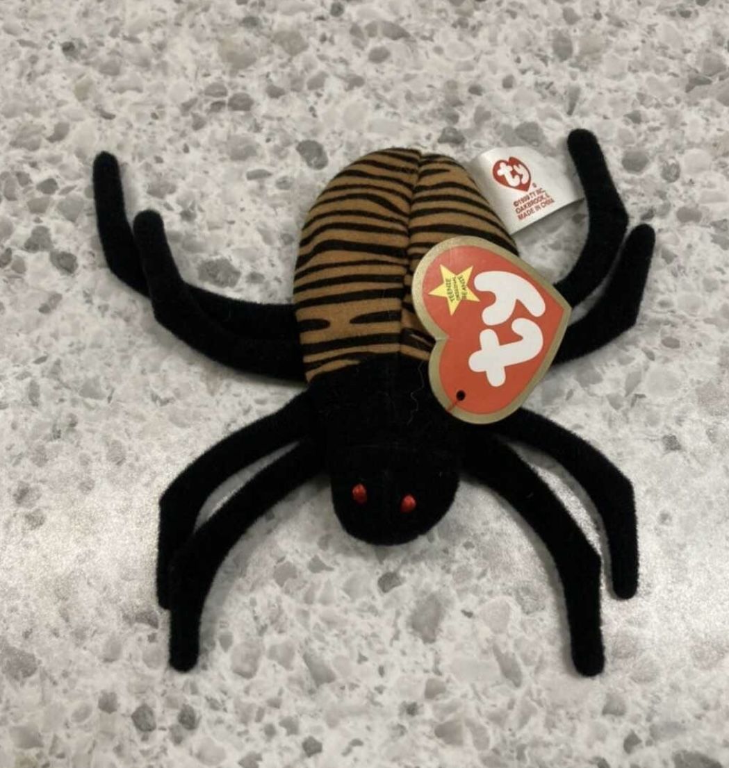 Beanie Baby “Teenie The Spinner Spider” (Brand New)