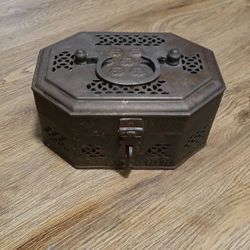 Brass Cricket / Trinket Box