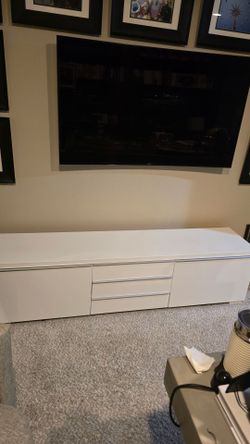 !!! White TV Stand!!!