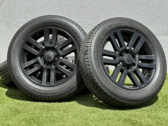 Black TRD 20” Toyota 4Runner wheels Tacoma oem rims 6 lug tires FJ Cruiser Tundra Sequoia