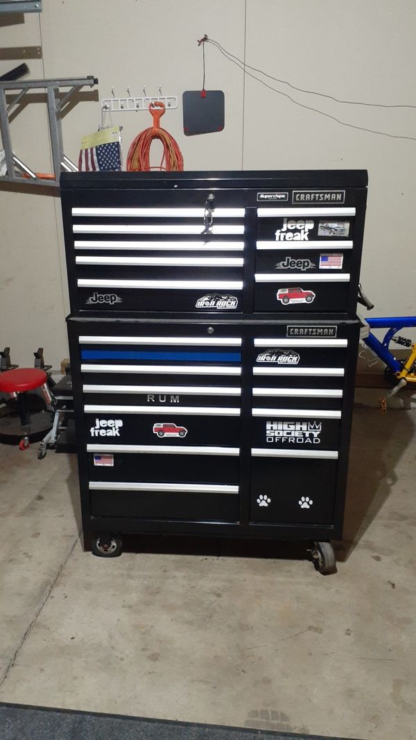 Craftsman 41“ tool chest box top and bottom for Sale in Romeoville, IL
