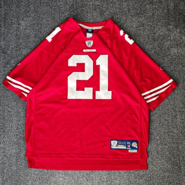 Vintage Reebok Men’s On Field San Francisco 49ers Frank Gore #21 Jersey Size XL