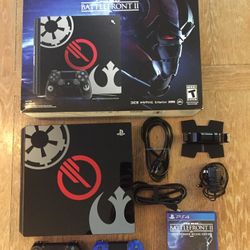 PS4 Playstation 4 Pro Limited Edition Star Wars Battlefront II