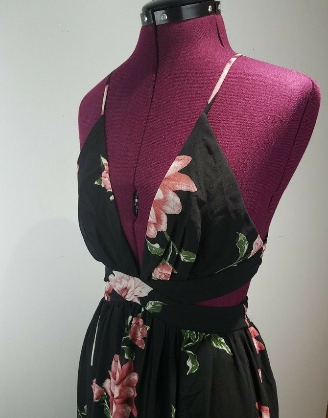 NWOT Fashion Nova Lanai Floral Maxi Dress