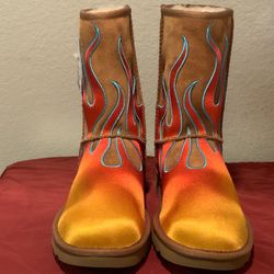 JEREMY SCOTT UGG FLAME BOOTS 