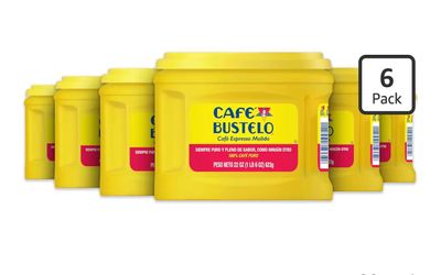 Cafe Bustelo Espresso Ground Coffee 22 Oz. 6 Pack