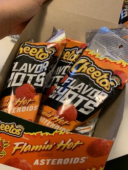Hot Cheetos asteroids