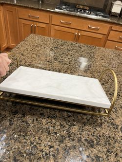 Marble Tray/Pedestal