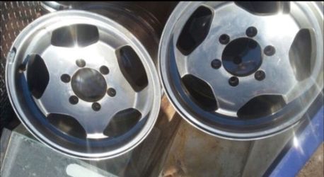 16x8 six lug rims for Chevy