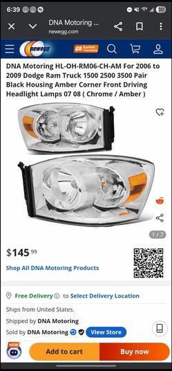 Dodge Ram Truck Headlights