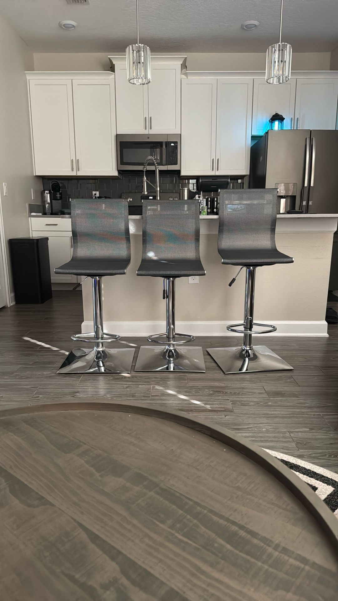 Adjustable Bar Stools