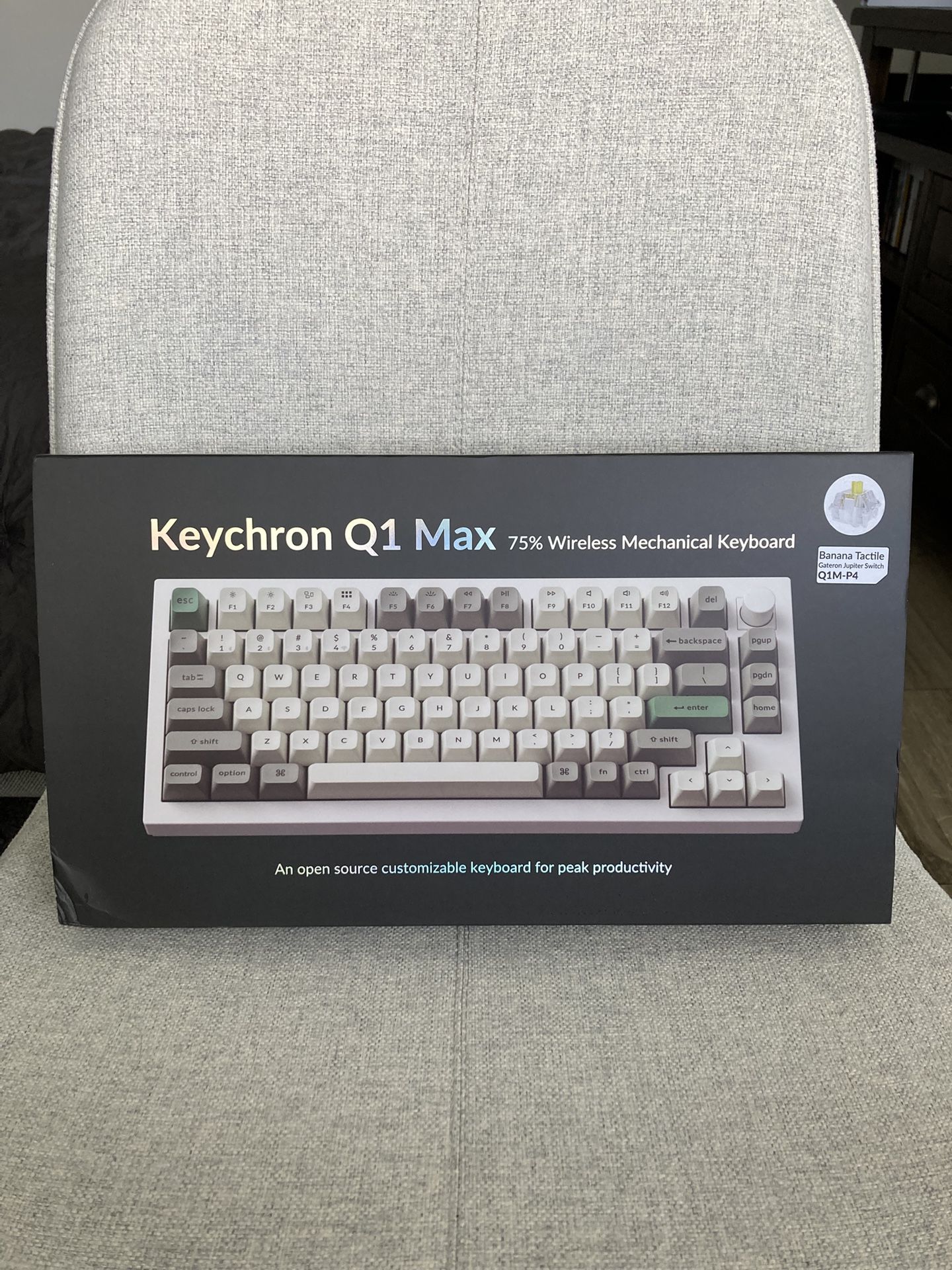 Keychron Q1 Max QMK/VIA Wireless Custom Mechanical Keyboard