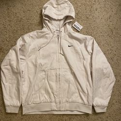 New Nike Life Padded Hooded Jacket Therma Fit Sz M