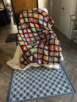 Hand Crocheted Afghan