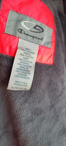 Pink Champion snow jacket