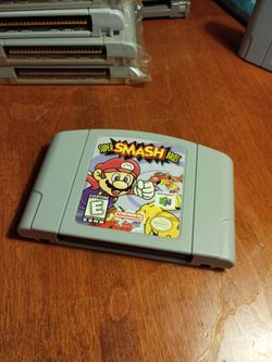 Nintendo 64 super smash Bros authentic Nice condition $50 firm