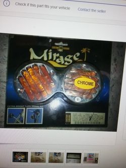Custom Chrome 27-109 Mirage Turn Signal Grills