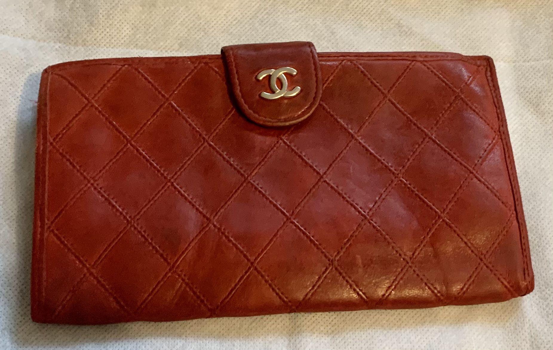 Vintage Authentic CHANEL long Wallet