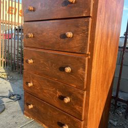 Solid Wood Dresser 
