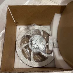 Makaiyla 20" Smart Dimmable RGB Flush Mount Ceiling Fan Lights with Remote/APP/Voice Control, 6 Spee