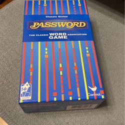 Password The Classic Word Game 
