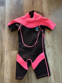 Realon Pink Shorty Wetsuit Childs Medium
