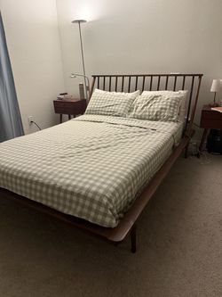 Queen bed frame