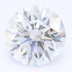 1 karat round Lab diamond no laser engracing loose