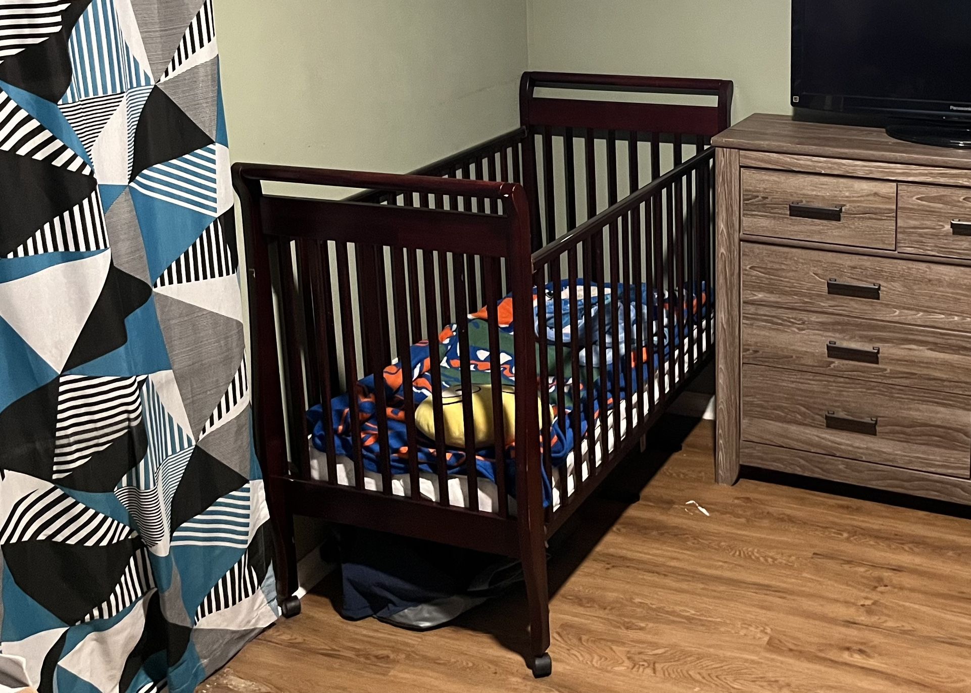 Cherry Wood crib