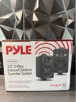 PyleUsa Indoor Outdoor Speakers Pair - 200 Watt -NEW (3014/4)