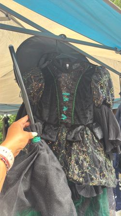 Black Witch Halloween Costume Dress