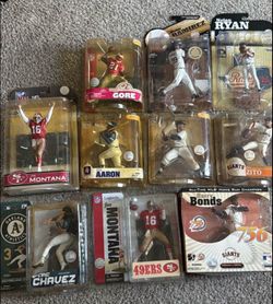 Collectible Mcfarlane sports figures