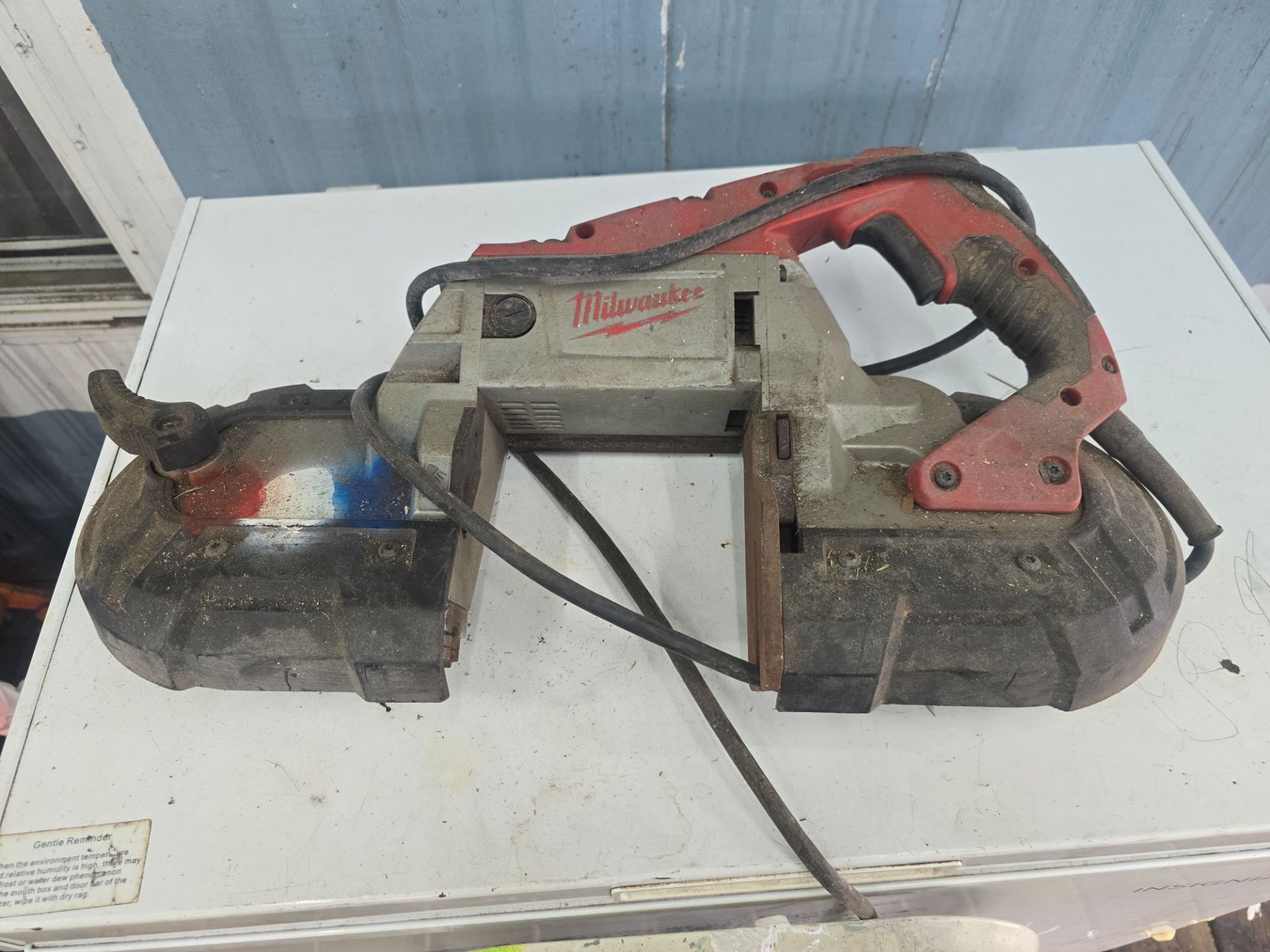Milwaukee electric band saw
