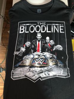 WWE 2021 Bloodline T Shirt Size XL