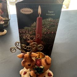 Christmas Reindeer Candle Holder