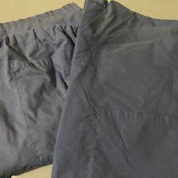 Blue Scrub Set