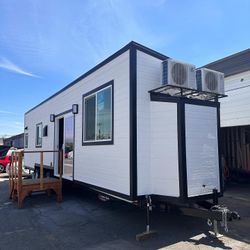 34x8 Tiny Home On Wheels Single Story