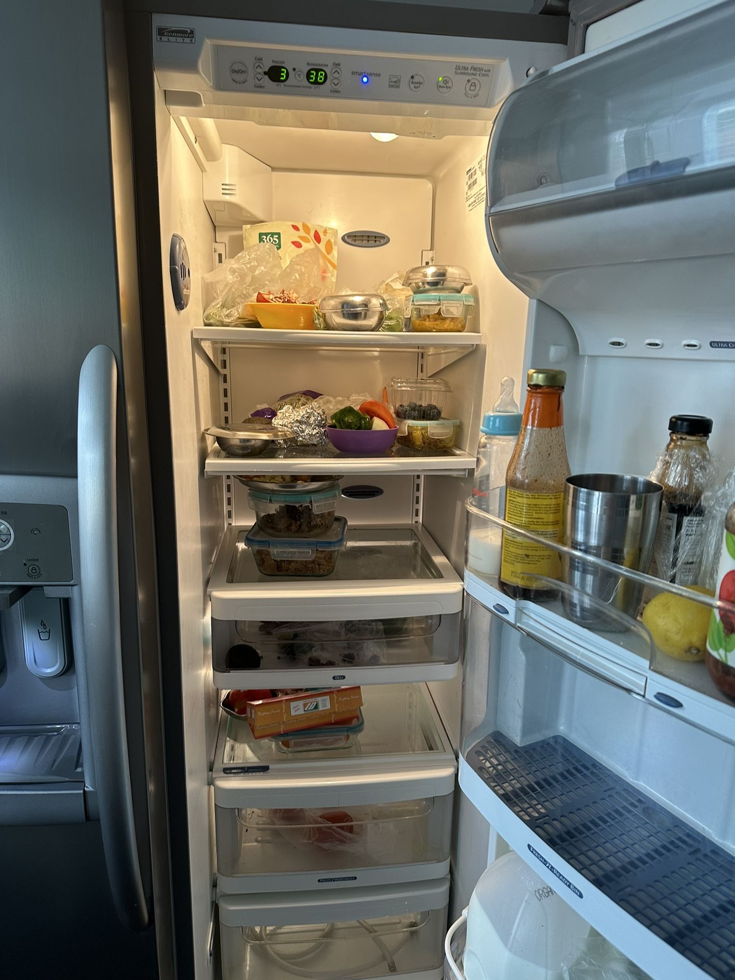 Kenmore Elite Side By Side Refrigerator for Sale in Bothell, WA OfferUp