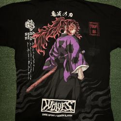 DARC SPORT X DEMON SLAYER PREMIUM OVERSIZED TEE