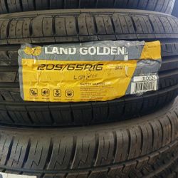New Tire LANDGOLDEN 205 65 16 