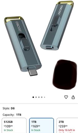 1TB Portable External Hard Drive